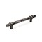 Amerock Carrione 5-1/16 in 128 mm Center-to-Center Marble Black/Black Bronze Cabinet Pull BP36649MBKBBR - alternate 1