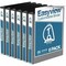 Davis Group Easyview Premium, Angle D Ring, Customizable, View Binder, (Black, 1"), PK6 8401-01-06 - alternate 1