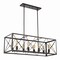 Jonathan Y Ferme 39" 8-Light Adjustable Iron Farmhouse Industrial LED Dimmable Pendant, Oil Rubbed Bronze JYL7504A - alternate 3