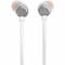Jbl Tune 310c Wired In Ear Headphones, White JBLT310CWHTAM - alternate 2