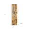 Homeroots Brown 3D Embossed Abstract Teak Reclaimed Wood Decorative Wall Panels 617479 - alternate 4