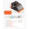 Vevor Fiber Fusion Optic Splicer 6 Motors Core & Clad Alignment 5 in Touch Screen ALK-T8 - alternate 3