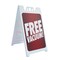 Signmission Free Vacuum, A-Frame & 2 Decals Installed, Heavy-Duty Plastic Frame SBHD-D-2436-30377 - alternate 1
