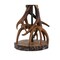 Jonathan Y Cabell 26" Farmhouse Rustic Iron LED Table Lamp, Brown/White JYL8501A - alternate 2