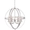 Westinghouse Six-Light Indoor Chandelier Stella Mira Brushed Nkl 6328300 - alternate 3