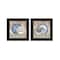 Homeroots Set Of Two The Farmhouse Blues Black Framed Print Wall Art, 2PK 408023 - alternate 1