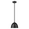 Z-Lite Vega Matte Black 1 Light Pendant 4501P8-MB - alternate 1
