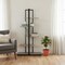 Homeroots Taupe Metal Five Tier Etagere Bookcase 333428 - alternate 2