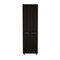 Homeroots 79in Modern Black Pantry Cabinet with Two Doors and Five Shelves 403768 - alternate 1