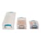 Super Stacker School Kit with Crayon Box, Pencil Box and Ruler Box, Clear/Blue, 3PK 38714 - alternate 2