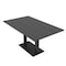 Skutchi Designs Rectangle Conference Table With Power Unit, 36 in W, 72 in L, Grey HAR-REC-36X72-DOU.BK-WA7949-NA - alternate 1
