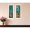 Homeroots Set Of Two Tune my Heart and I will Sing 1 White Framed Print Wall Art, 2PK 406119 - alternate 2