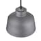 Homeroots Barnes 1-Light Gray Convertible Pendant 397957 - alternate 2