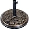 Simple Deluxe 17.91' 19.8 LBS Patio Umbrella Base Heavy Duty Market Umbrellas Round Stand for Outdoor, Poolside,  LGBRLABASERESINROUND9 - alternate 1