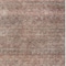 Homeroots 9' X 12' Coral And Black Striped Washable Indoor Outdoor Area Rug 605769 - alternate 2