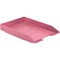 Acrimet Stackable Letter Tray Front Load Letter Size Document Organizer Plastic Solid Pink 1 Unit 211.9 - alternate 1