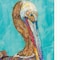 Homeroots Set Of Two Pelicans 1 White Framed Print Wall Art, 2PK 406655 - alternate 2