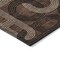 Homeroots 9' X 12' Chocolate And Beige Geometric Washable Indoor Outdoor Area Rug 614039 - alternate 2