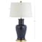 Jonathan Y Julian 29" Traditional Classic Ceramic Urn LED Table Lamp, Navy JYL4026B - alternate 2