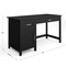 Martha Stewart 22.75 in H, 54 in W X Engineered Wood, Steel, Black Frame/Brushed Nickel Hardware ZG-ZP-09-BK-MS - alternate 4
