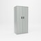 Pucel Bi-Fold Storage Cabinet with Bins, 36 in W x 24 in D x 84 in H, Gray BDSC-3678-24-B - alternate 1