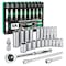 Sk Professional Tools Drive SAE Chrome Socket Set 1/4", 24 pc SK01302-216P - alternate 1