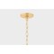 Mitzi Daria 32in wide 1 Light Chandelier in Aged Brass H1071801L-AGB - alternate 4