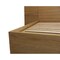 Homeroots Natural Wood Queen Bed Frame 558193 - alternate 2