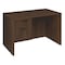 Regency Pedestal Desks, 29 in H, 42 in W X Wood, Neo Walnut LSP4224NW - alternate 1