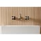 Kingston Brass Double-Handle Wall Mount Bathroom Faucet, Antique Brass KS3123PKX - alternate 3