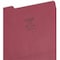 Smead Folder, File, Ltr, 1/3, Maroon Pk SMD13093 - alternate 2