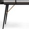 Homeroots 46" Black and Gold Writing Desk 482433 - alternate 2