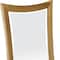 Homeroots 35" Brown Abstract Wood Framed Bathroom Vanity Mirror 376660 - alternate 3