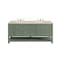 James Martin Vanities Breckenridge 72" Double Vanity, Smokey Celadon, w/ 3 CM Tajnar Eclos Top 330-V72-SC-3TJR - alternate 1