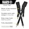 Klein Tools Tool Suspenders, Modular Tool Belt, Black, Cordura(R) Fabric 55400 - alternate 2