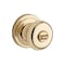 Kwikset Hancock Polished Brass Privacy Bed/Bath Door Knob 730H 3 6AL RCS - alternate 3