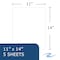 Roaring Spring White Poster Board, 5 sheet, 11"x14", PK24 48003CS - alternate 2