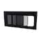 Brixwell 1102mm x 569mm Glass Window For Mercedes Vito Metris, Driver 1st Sliding with Internal Fly Screen DTVT007-INT - alternate 1