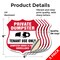 Signmission Private Dumpster Shield Sign Tenant Use, 6 inch X 6 inch, Vinyl Decal, 5PK SHI-D-5PACK-6-438 - alternate 2
