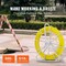 Vevor Fish Tape Puller Fiberglass 600 ft 5/16 in Wire Cable Running Duct Rodder JLT-8 - alternate 4