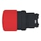 Schneider Electric Push Button Operator, Mushroom Head, Momentary Action, Not Applicable Release, Non-Illuminated, Red ZB5AC44 - alternate 2