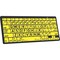 Logickeyboards XLPRINT BLUETOOTH BLK ON YLW U LKBU-LPBY-BTON-US - alternate 3
