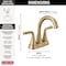 Delta Kayra Two Handle Centerset Bathroom Faucet 2533LF-CZMPU - alternate 2