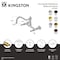 Kingston Brass Double-Handle Wall Mount Bathroom Faucet, Antique Brass KS3243PL - alternate 2