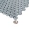 Apollo Tile Coin Gray 12 in x 12 in Glass Glossy Floor and Wall Mosaic Tile 5 sqft/case, 5PK APLPN88097A - alternate 2