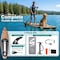 Serenelife Inflatable Stand Up Paddle Board SLSUPB754 - alternate 2