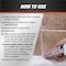Dap Acrylic Latex Sealant, 6 oz, Tube, Clear, Acrylic Latex Base, Kwik Seal Ultra 18915 - alternate 2