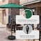 Simple Deluxe 7.5' Patio Umbrella Outdoor Table Market Yard Umbrella with Push Button Tilt/Crank, 6 Sturdy Ribs f LGBRLA7GRN - alternate 3
