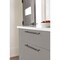 Amerock Bronx 10-1/16 in 256 mm Center-to-Center Gunmetal Cabinet Pull BP36560GM - alternate 3