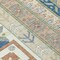 Homeroots 8' Ivory Blue And Brown Round Aztec Washable Indoor Outdoor Area Rug 598468 - alternate 2